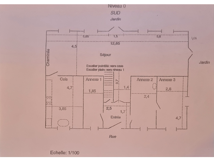 Magnifique propri&eacute;t&eacute; de 234m&sup2;-terrain de 900m&sup2; - centre de rosi&egrave;res -
