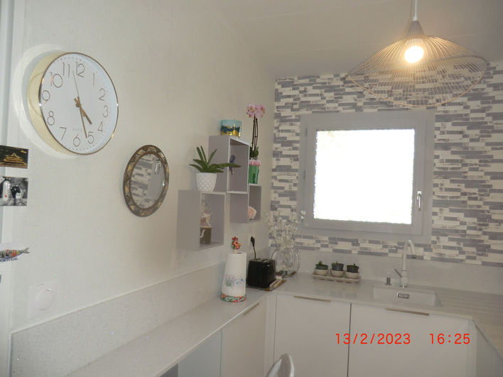  Montr&eacute;jeau maison T3 &agrave; vendre - 2 chambres, cuisine &eacute;quip&eacute; ouverte, ter